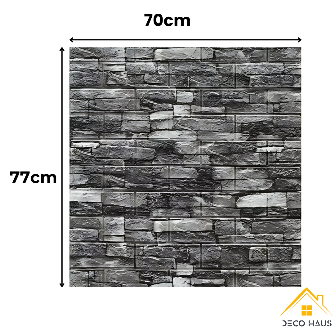 PLACAS AUTOADHESIVAS PARED PIEDRA P8 PACK X 35