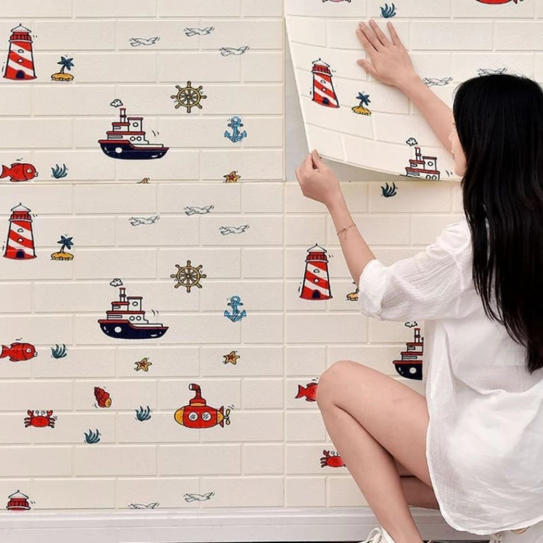 PLACAS AUTOADHESIVAS PARED INFANTIL I4 5mm