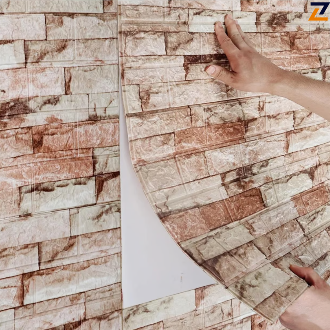 PLACAS AUTOADHESIVAS PARED PIEDRA P3 PACK X 50