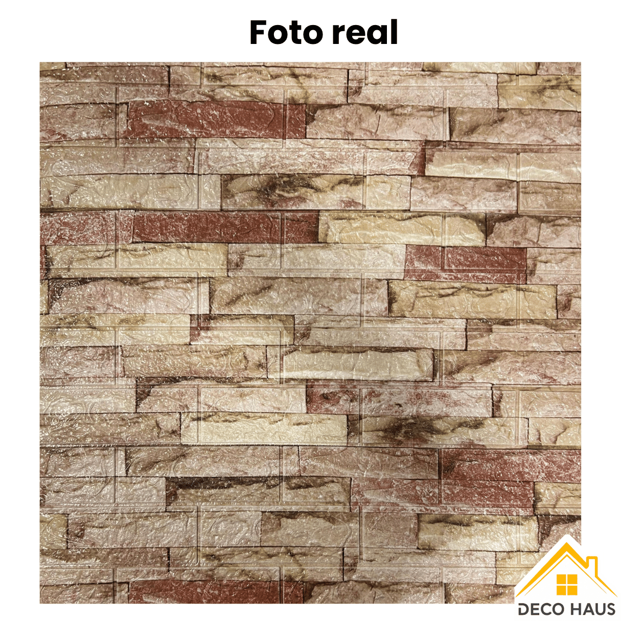 PLACAS AUTOADHESIVAS PARED PIEDRA P3 3mm