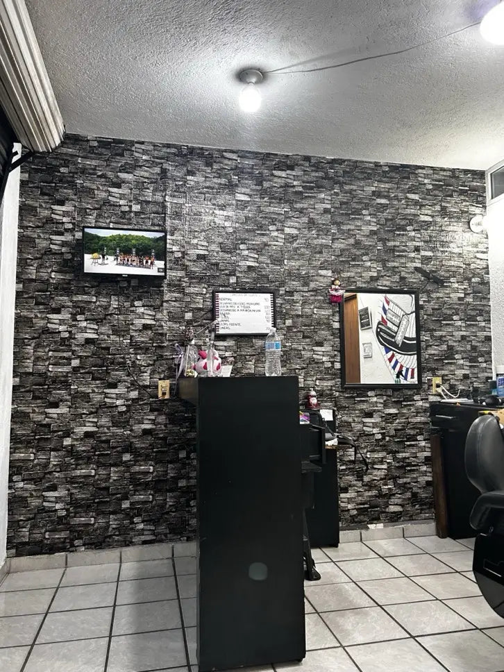 PLACAS AUTOADHESIVAS PARED PIEDRA P8 3mm