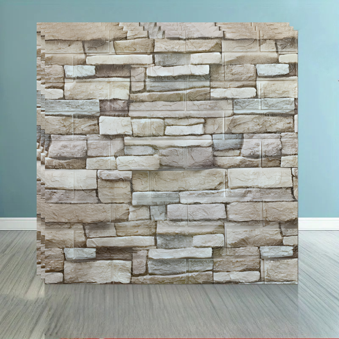 PLACAS AUTOADHESIVAS PARED PIEDRA P5
