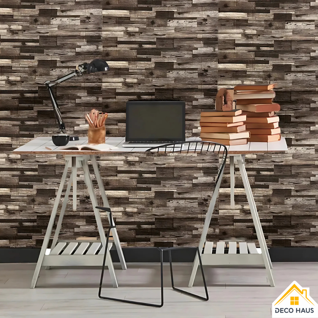 PLACAS AUTOADHESIVAS PARED MADERA M2 5mm