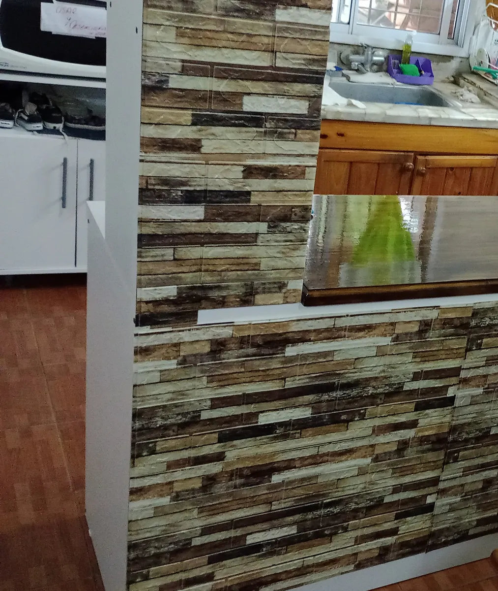PLACAS AUTOADHESIVAS PARED PIEDRA P6 3mm