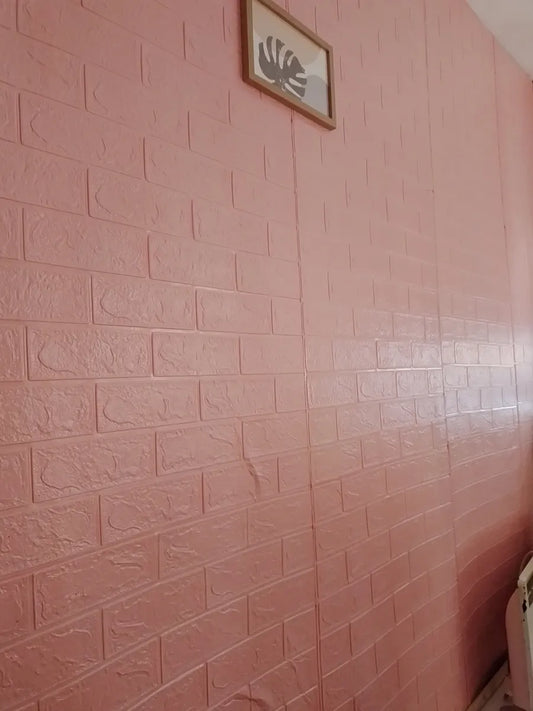 PLACAS AUTOADHESIVAS PARED ROSA 3mm