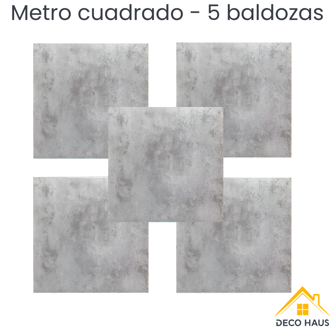 Piso Vinílico Autoadhesivo Baldosa BR4 45.7 x 45.7cm – Revestimiento Impermeable PVC, Fácil Instalación, Diseño Moderno Tipo Baldosa y Decorativo Para Cocina, Living y Dormitorio
