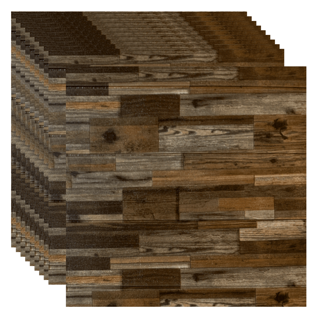PLACAS AUTOADHESIVAS PARED MADERA M2 5mm