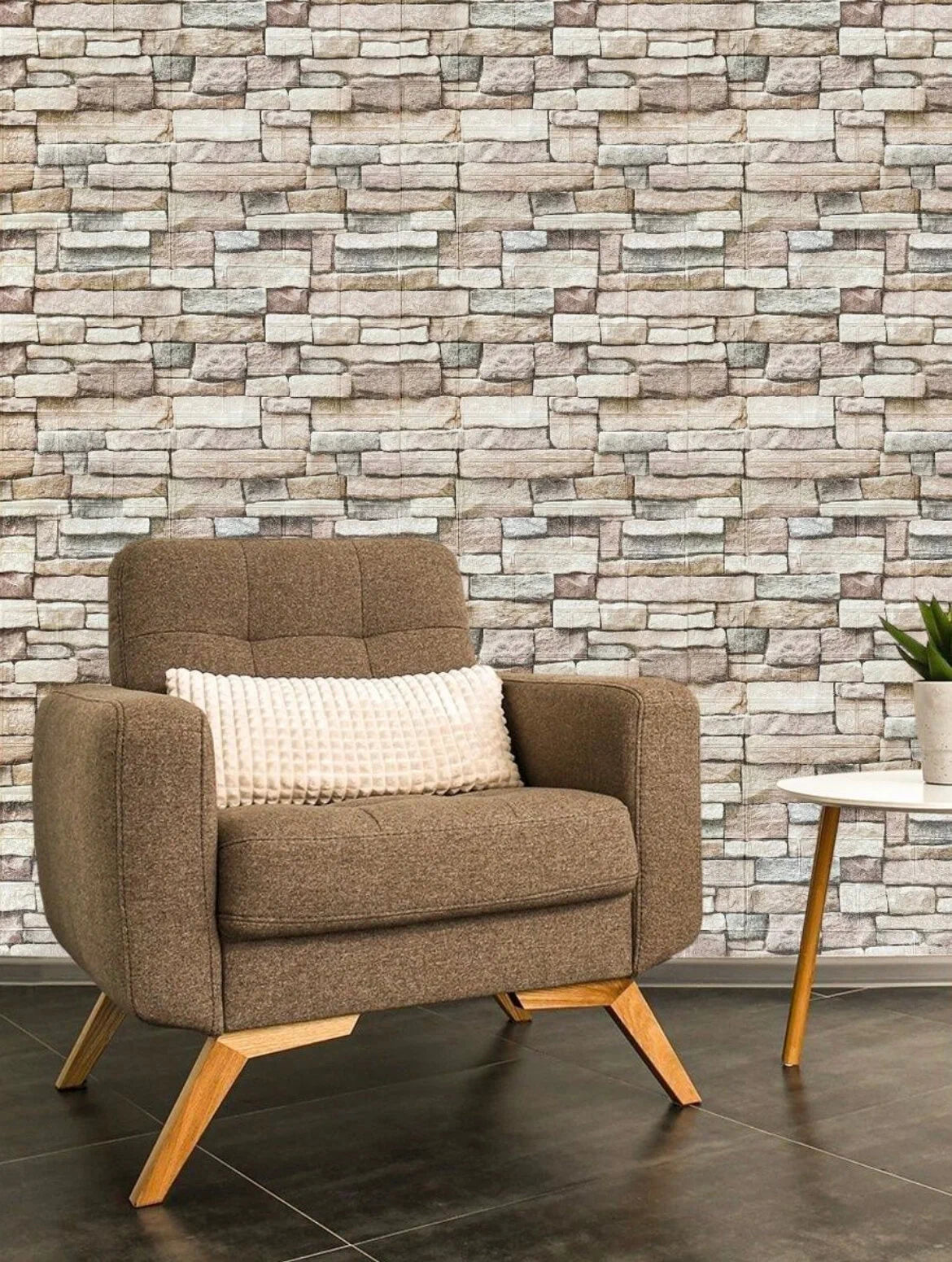 PLACAS AUTOADHESIVAS PARED PIEDRA P5 3mm