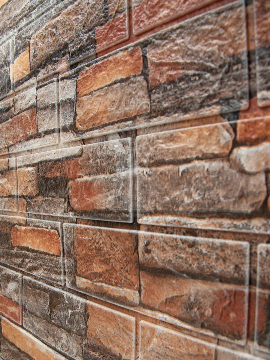 PLACAS AUTOADHESIVAS PARED PIEDRA P2 3mm