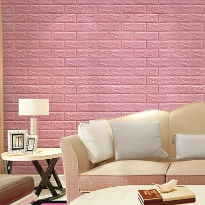 PLACAS AUTOADHESIVAS PARED ROSA 3mm