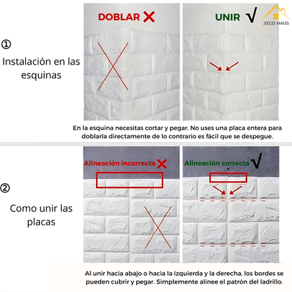 PLACAS AUTOADHESIVAS PARED PIEDRA P5