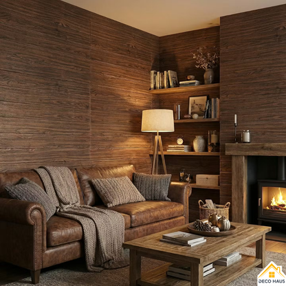 (PACK X20) Placas Autoadhesivas Símil Madera Pared 70x70cm 5mm