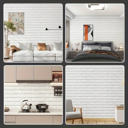 PLACAS AUTOADHESIVAS PARED BLANCO 3mm