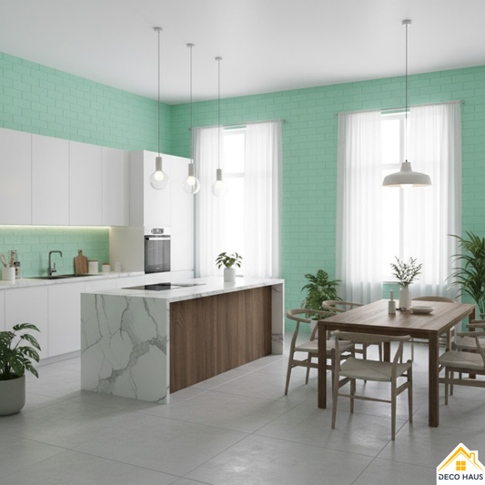 PLACAS AUTOADHESIVAS PARED VERDE 3mm