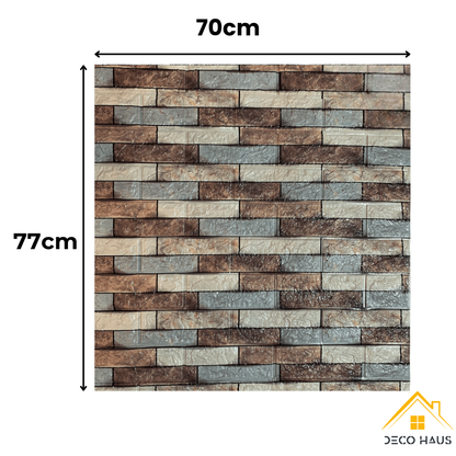 PLACAS AUTOADHESIVAS PARED PIEDRA P13 3mm