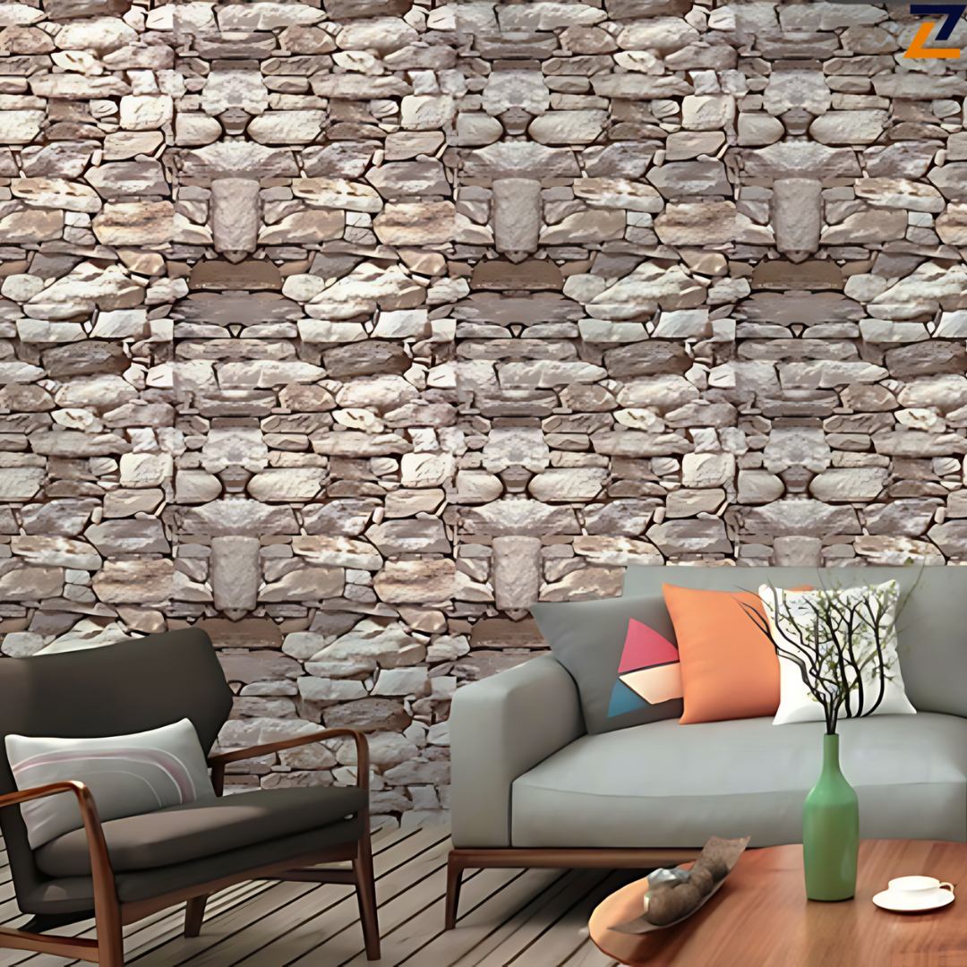 PLACAS AUTOADHESIVAS PARED PIEDRA P7 PACK X 50