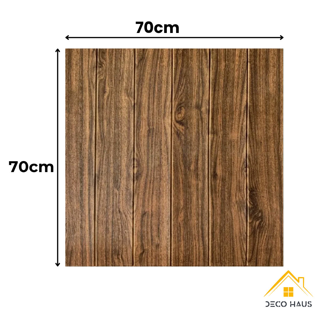 PLACAS AUTOADHESIVAS PARED MADERA M3 5mm
