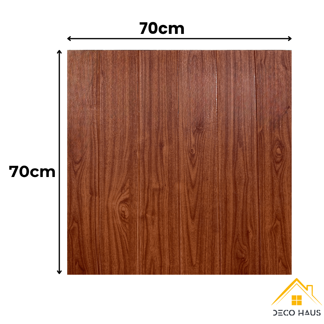 PLACAS AUTOADHESIVAS PARED MADERA M5 5mm