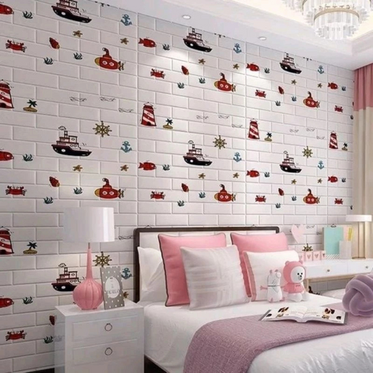 PLACAS AUTOADHESIVAS PARED INFANTIL I4 5mm