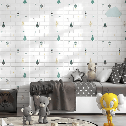 (PACK X20) Placas Autoadhesivas Infantiles Pared 70 x 77cm 3mm