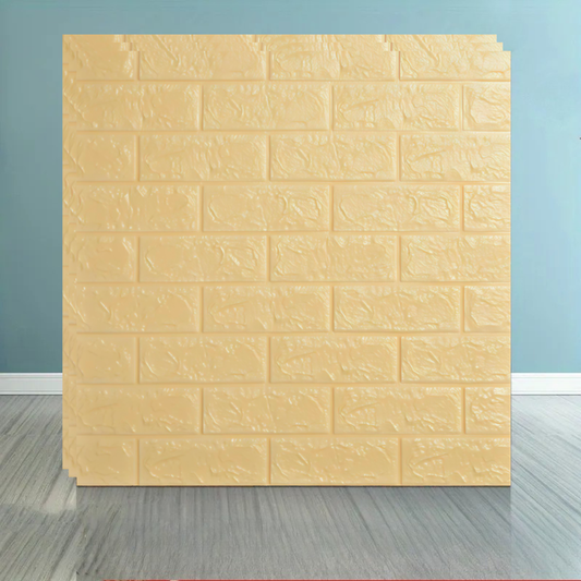 PLACAS AUTOADHESIVAS PARED AMARILLO