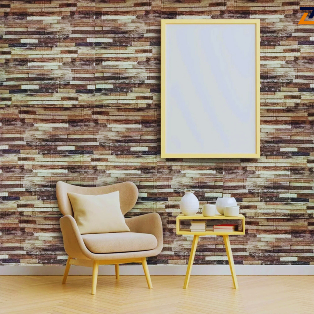 PLACAS AUTOADHESIVAS PARED PIEDRA P6 PACK X 50