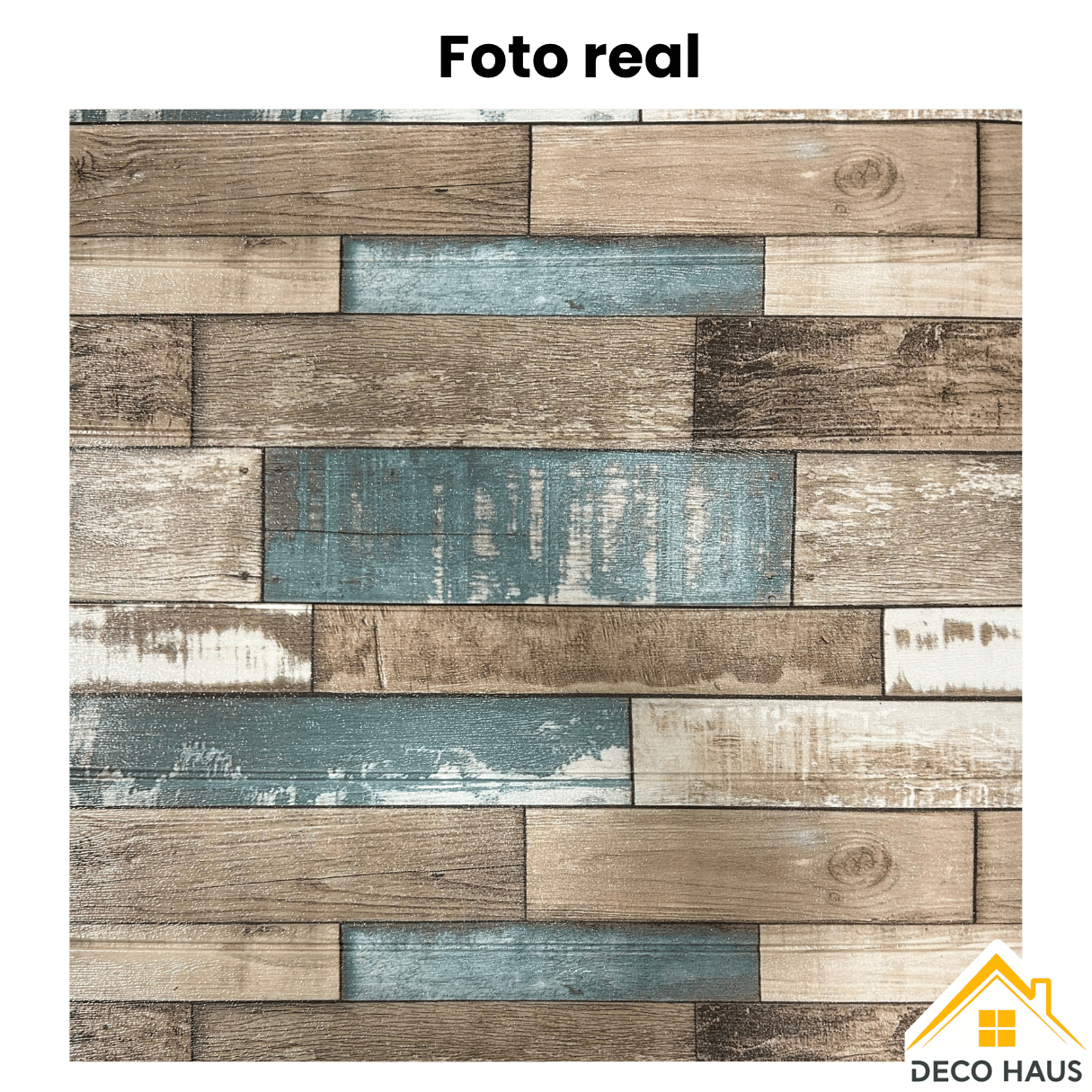 PLACAS AUTOADHESIVAS PARED MADERA M6 5mm