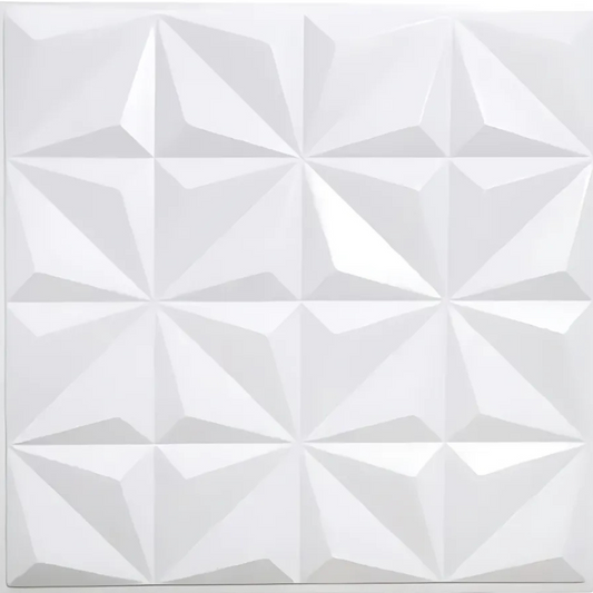 PLACAS AUTOADHESIVAS PARED PRISMA BLANCO 5mm