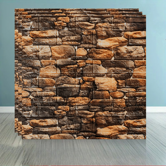 PLACAS AUTOADHESIVAS PARED PIEDRA P4
