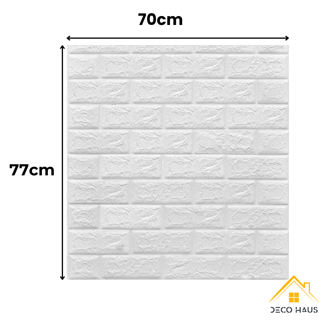PLACAS AUTOADHESIVAS PARED BLANCO 3mm