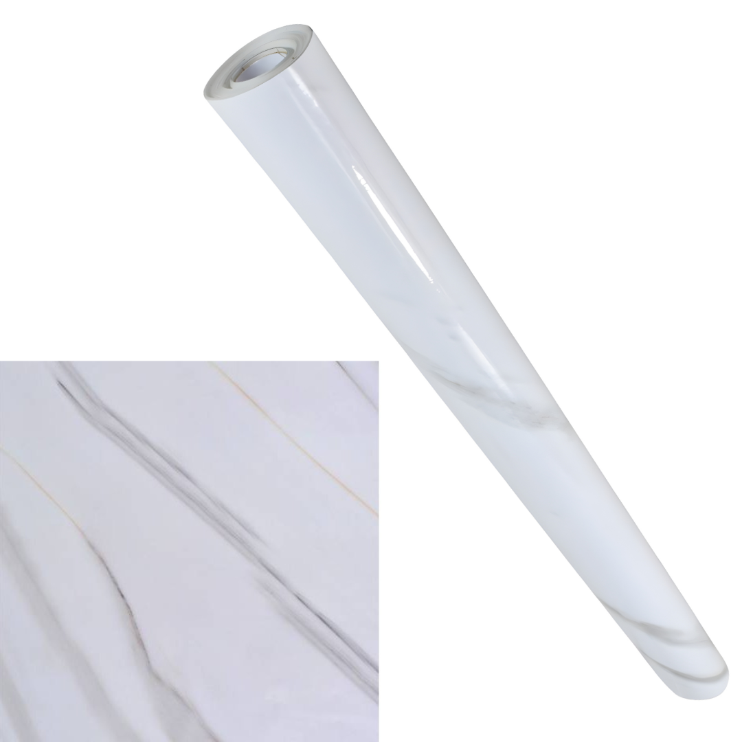 ROLLO VINILO AUTOADHESIVO MARMOL 10mts x 60cm