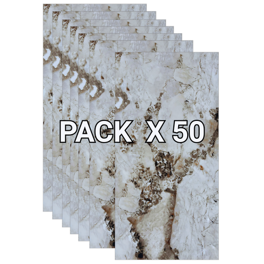Placas Autoadhesivas Mármol S-1 (X50)