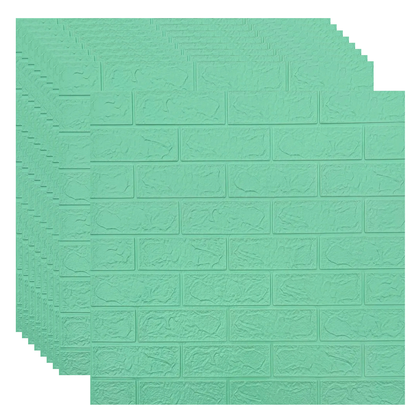 PLACAS AUTOADHESIVAS PARED VERDE 3mm