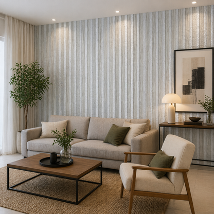 Placas Autoadhesivas WPC 3 Para Pared 67x67cm – Revestimiento Decorativo Impermeable, Fácil Instalación, Diseño Moderno Madera y Elegante Para Living, Dormitorio y Fondos TV