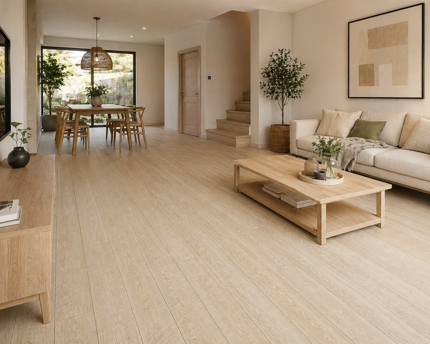 Piso Vinílico Autoadhesivo Listón DC3 91.4x15.2cm – Revestimiento Impermeable PVC, Fácil Instalación, Diseño Simil Madera y Decorativo Para Living, Dormitorio y Cocina