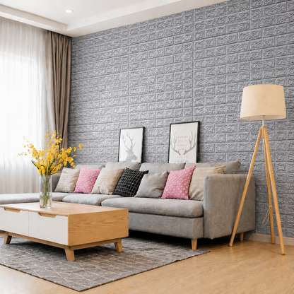 (PACK X20) Placas Autoadhesivas 3D Pared Colores 70x77cm 3mm