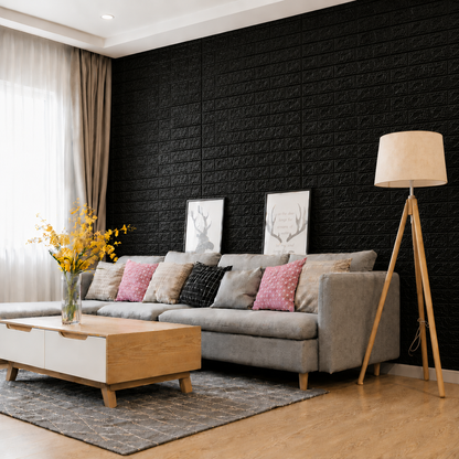 (PACK X20) Placas Autoadhesivas 3D Pared Colores 70x77cm 3mm