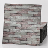 (PACK X20) Placas Autoadhesivas 3D Pared Símil Piedra 70x77cm 3mm