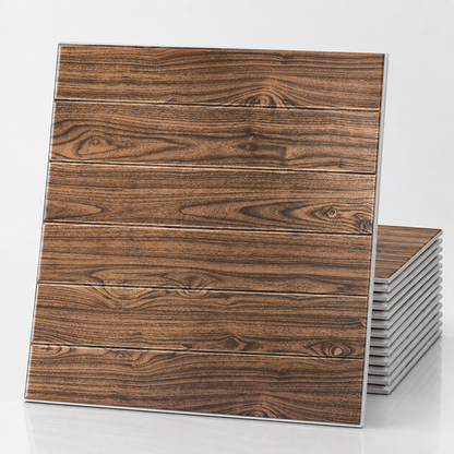 (PACK X20) Placas Autoadhesivas Símil Madera Pared 70x70cm 5mm