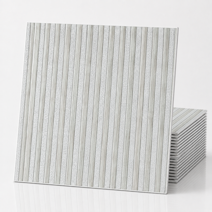 (PACK X20) Placas Autoadhesivas Símil Wpc Pared 67x67cm 5mm