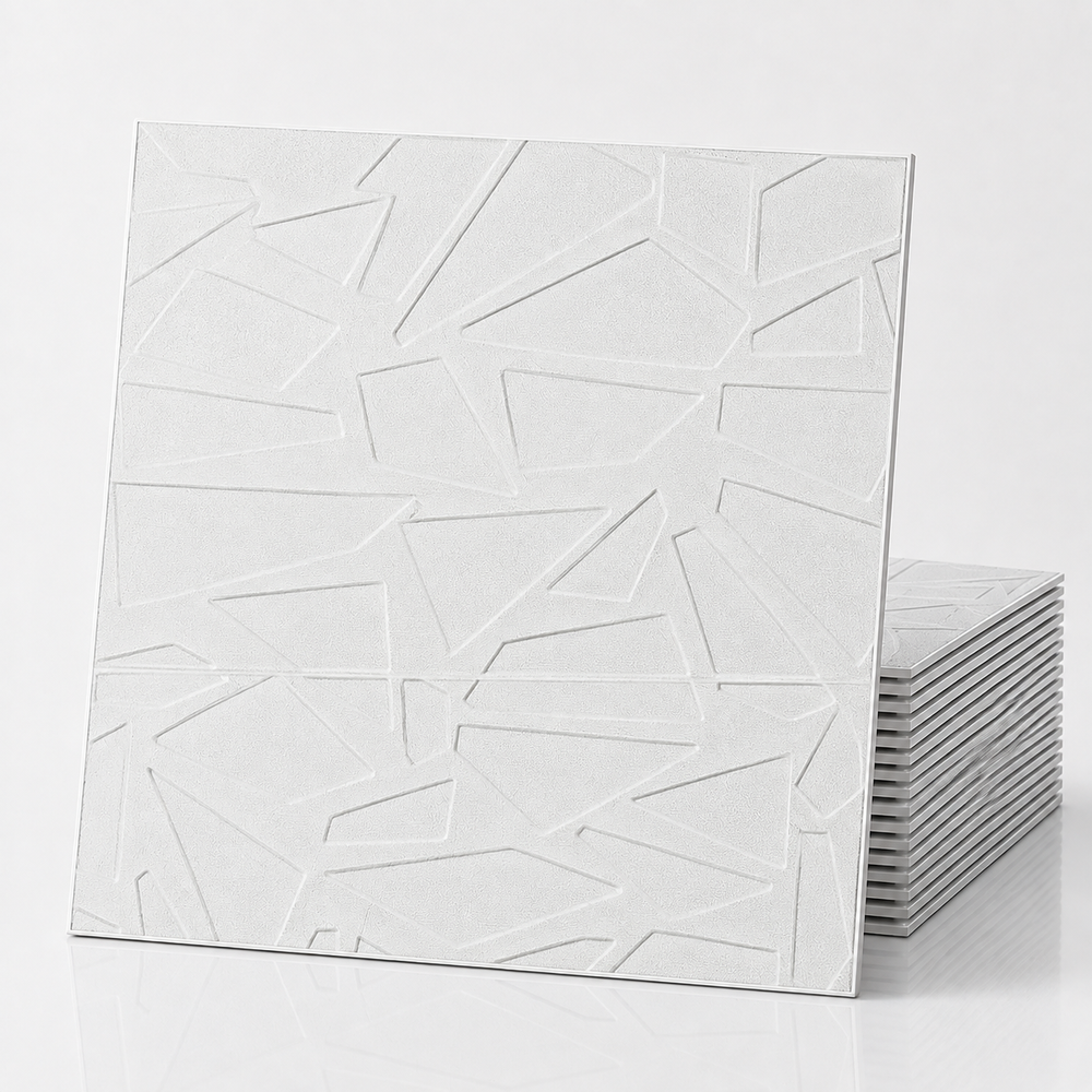 (PACK X20) Placas Autoadhesivas Prisma Pared 70 x 70cm 5mm