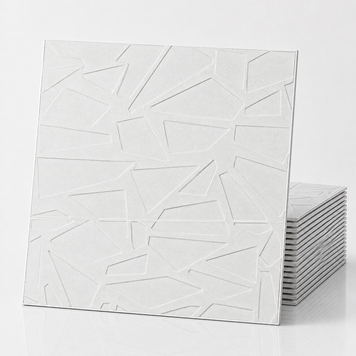(PACK X20) Placas Autoadhesivas Prisma Pared 70 x 70cm 5mm