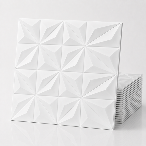 (PACK X20) Placas Autoadhesivas Prisma Pared 70 x 70cm 5mm