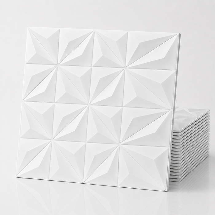 (PACK X20) Placas Autoadhesivas Prisma Pared 70 x 70cm 5mm