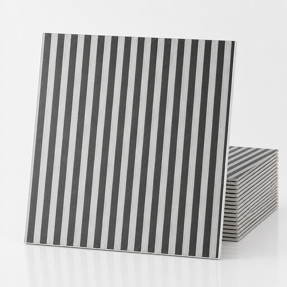 (PACK X20) Placas Autoadhesivas Símil Wpc Pared 67x67cm 5mm