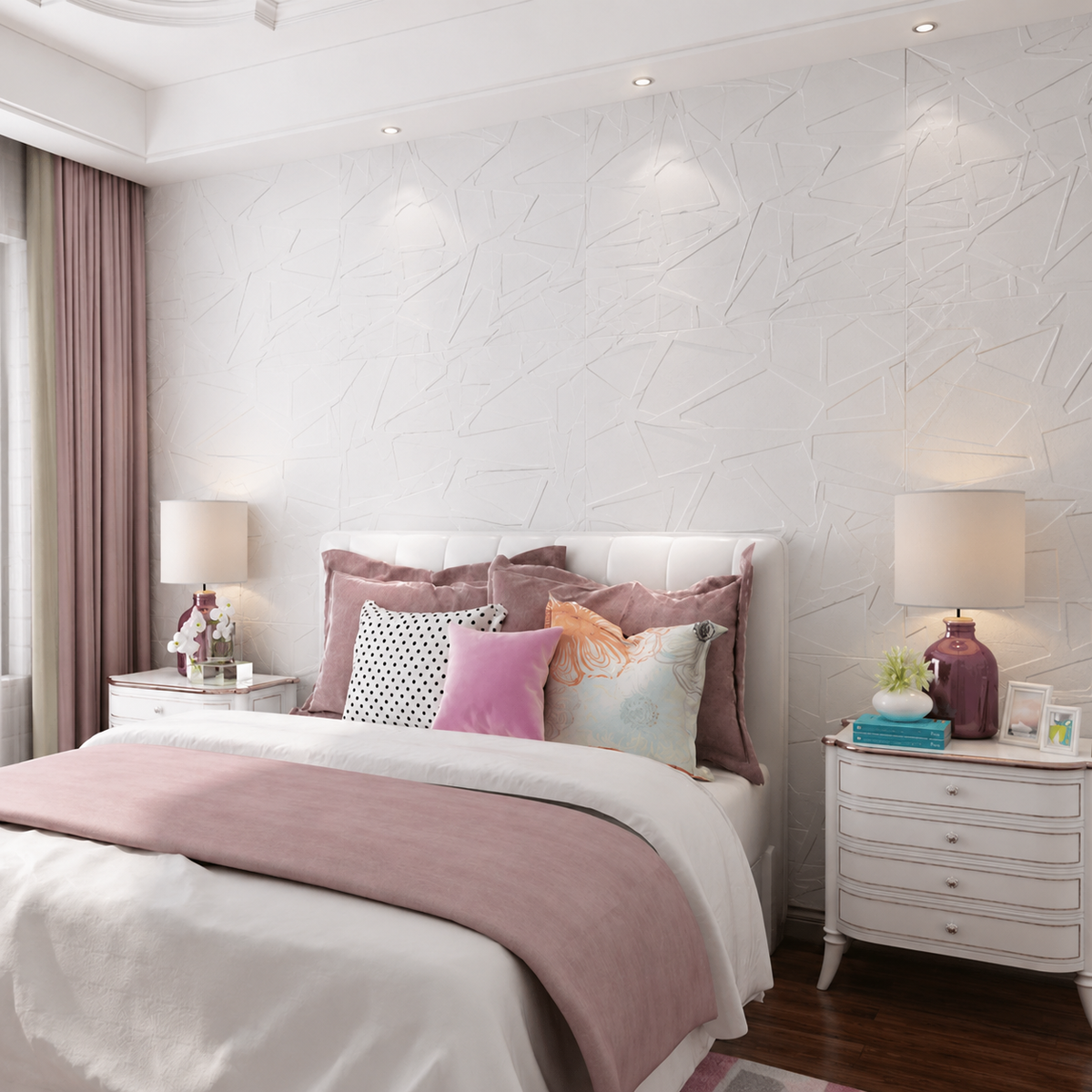(PACK X20) Placas Autoadhesivas Prisma Pared 70 x 70cm 5mm