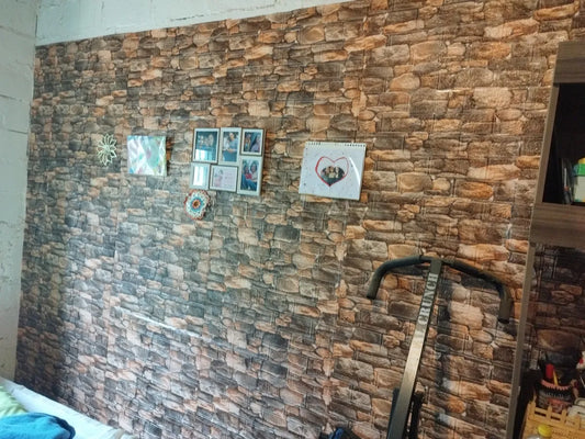 PLACAS AUTOADHESIVAS PARED PIEDRA P4 3mm