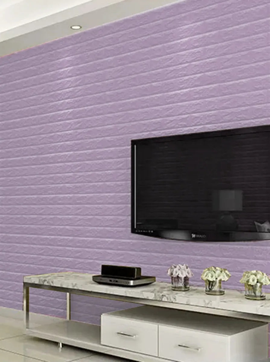 PLACAS AUTOADHESIVAS PARED LILA 3mm