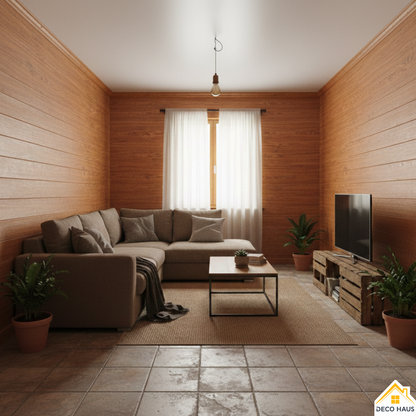 PLACAS AUTOADHESIVAS PARED MADERA M5 5mm