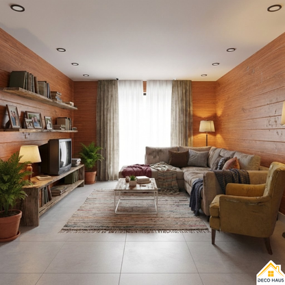 PLACAS AUTOADHESIVAS PARED MADERA M5 5mm